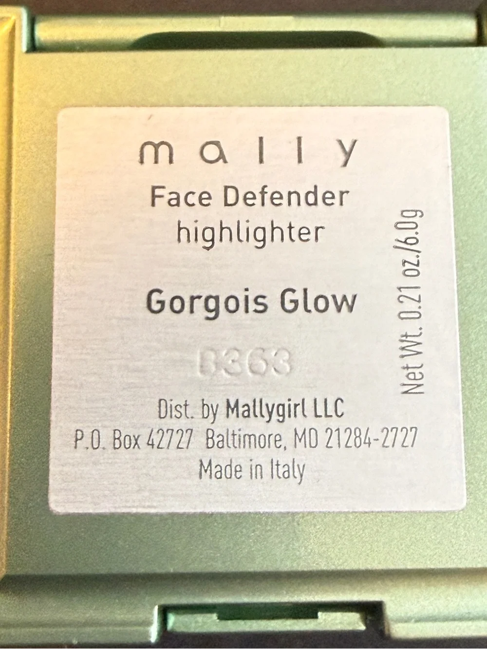Mally Face Defender Highlighter Gorgois Glow 0.21 oz Full Size New